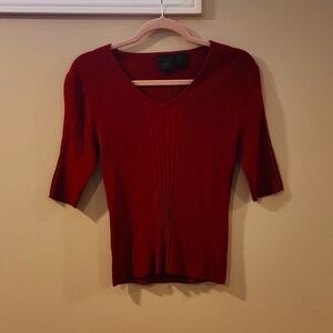 Womens Red Tailor B Moss blouse